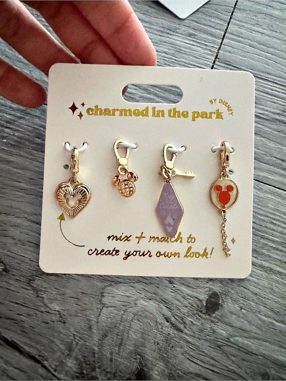 Disney Parks Charmed in the Park Mix & Match Charm